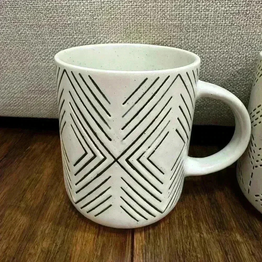 Stoneware Mugs - set of 3 - Brand New - Picture 5 of 5